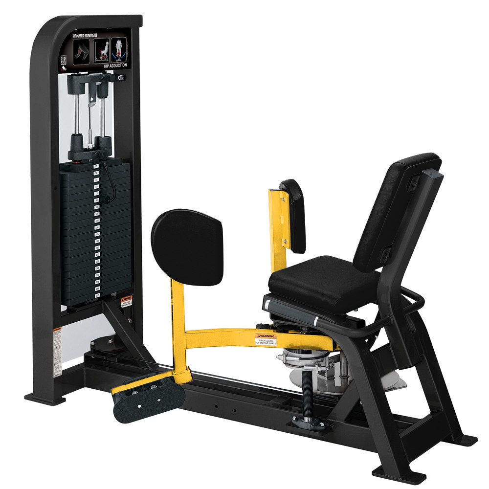 Hammer strength adductor discount machine