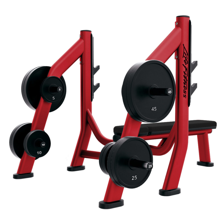 Olympic Bench Weight Storage Life Fitness NZ