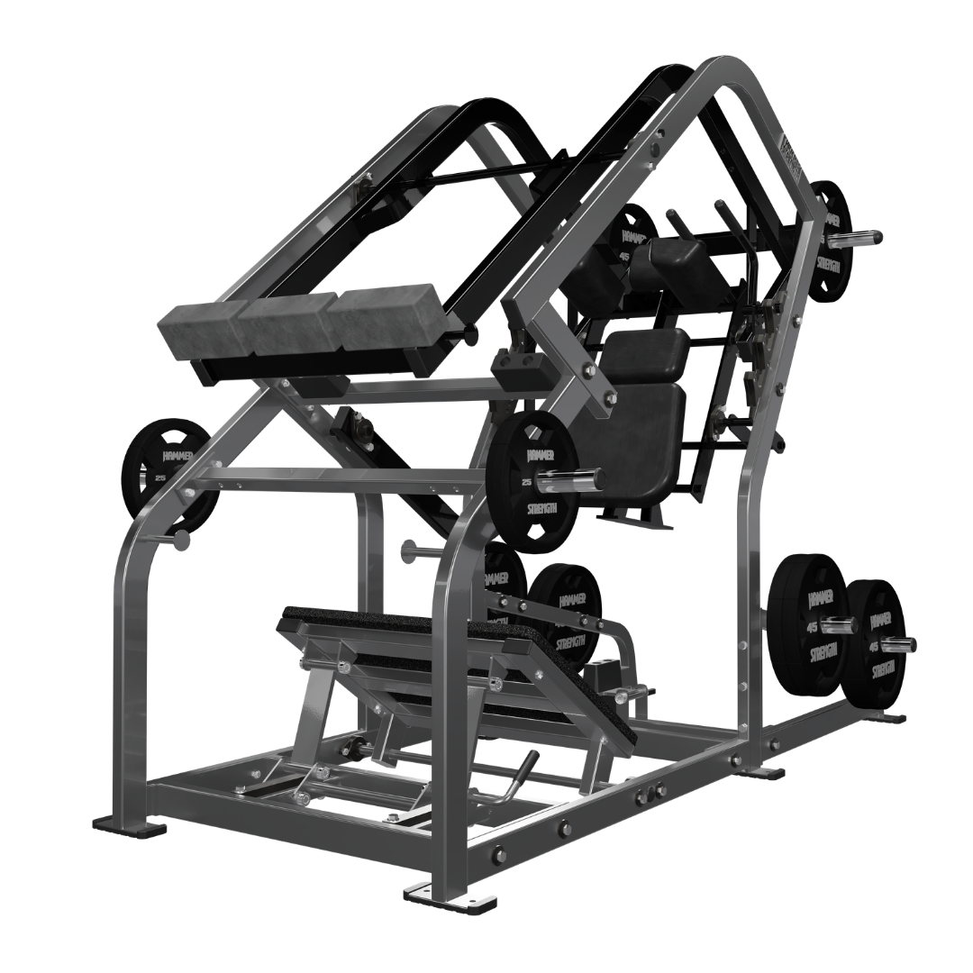 Hammer Strength Plate Loaded Pendulum-X Squat