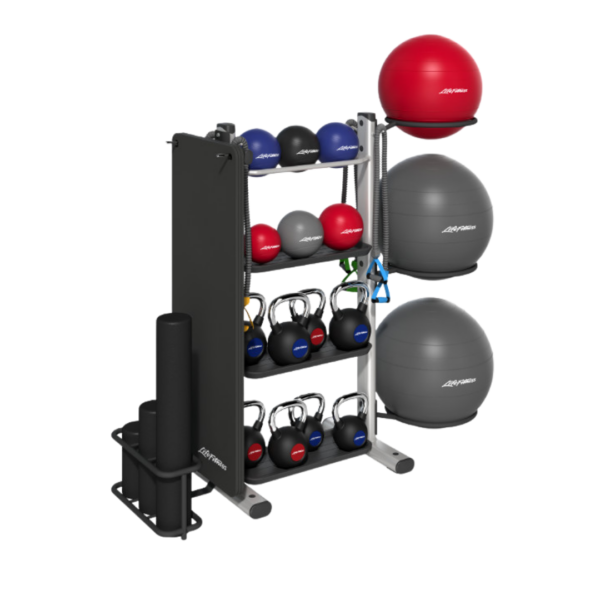 Life Time Platform Rack Accessory Storage Rack | Life Fitness New Zealand