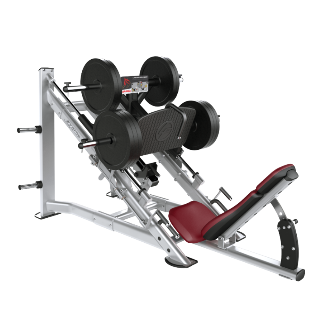 Life Fitness Plate Loaded Linear Leg Press